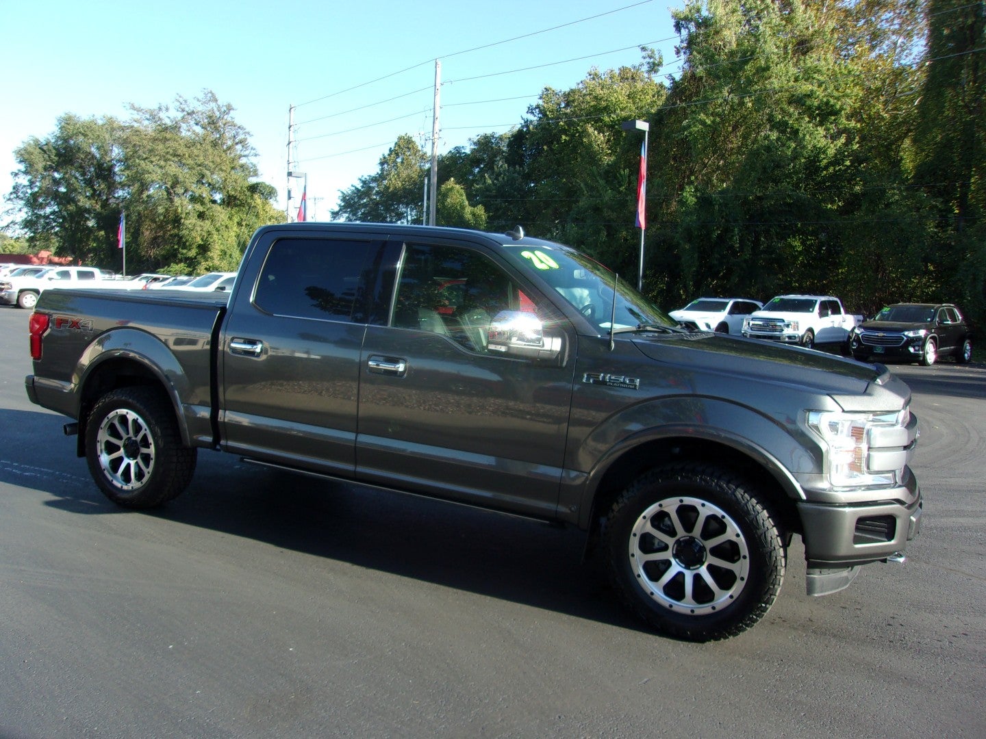 Used 2020 Ford F-150 Platinum with VIN 1FTEW1E52LFC71805 for sale in Kansas City