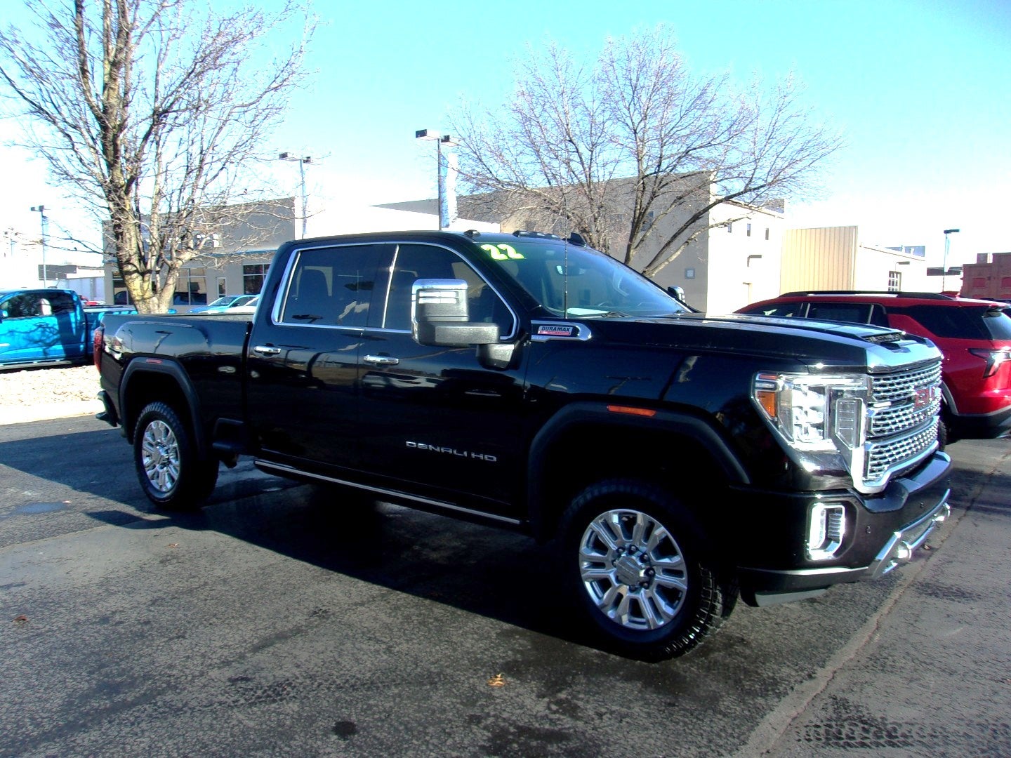 Used 2022 GMC Sierra 2500 Denali HD Denali with VIN 1GT49REY1NF245761 for sale in Kansas City